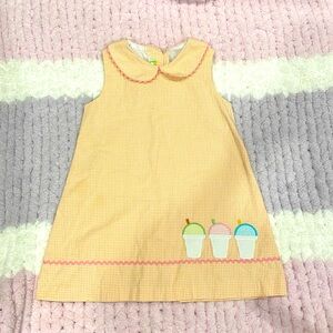Cute summer dress with snowballs